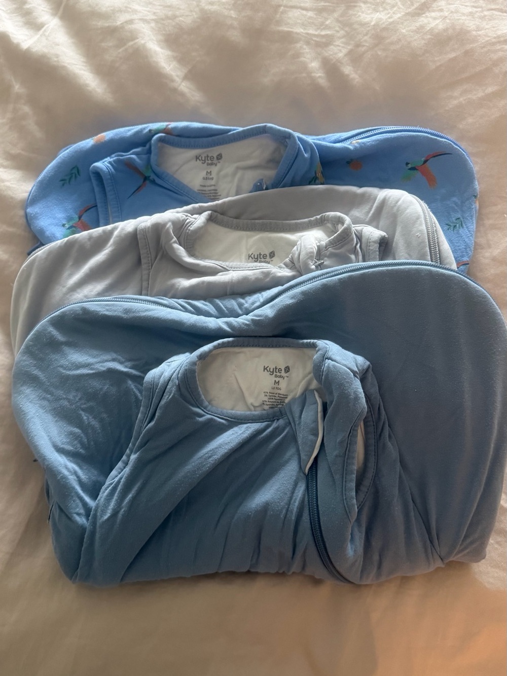 Kyte baby - 2 [1.0] TOG and 1 [0.5] TOG sleep sack Size M